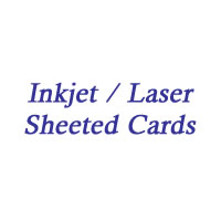 Inkjet/Laser Sheeted Cards